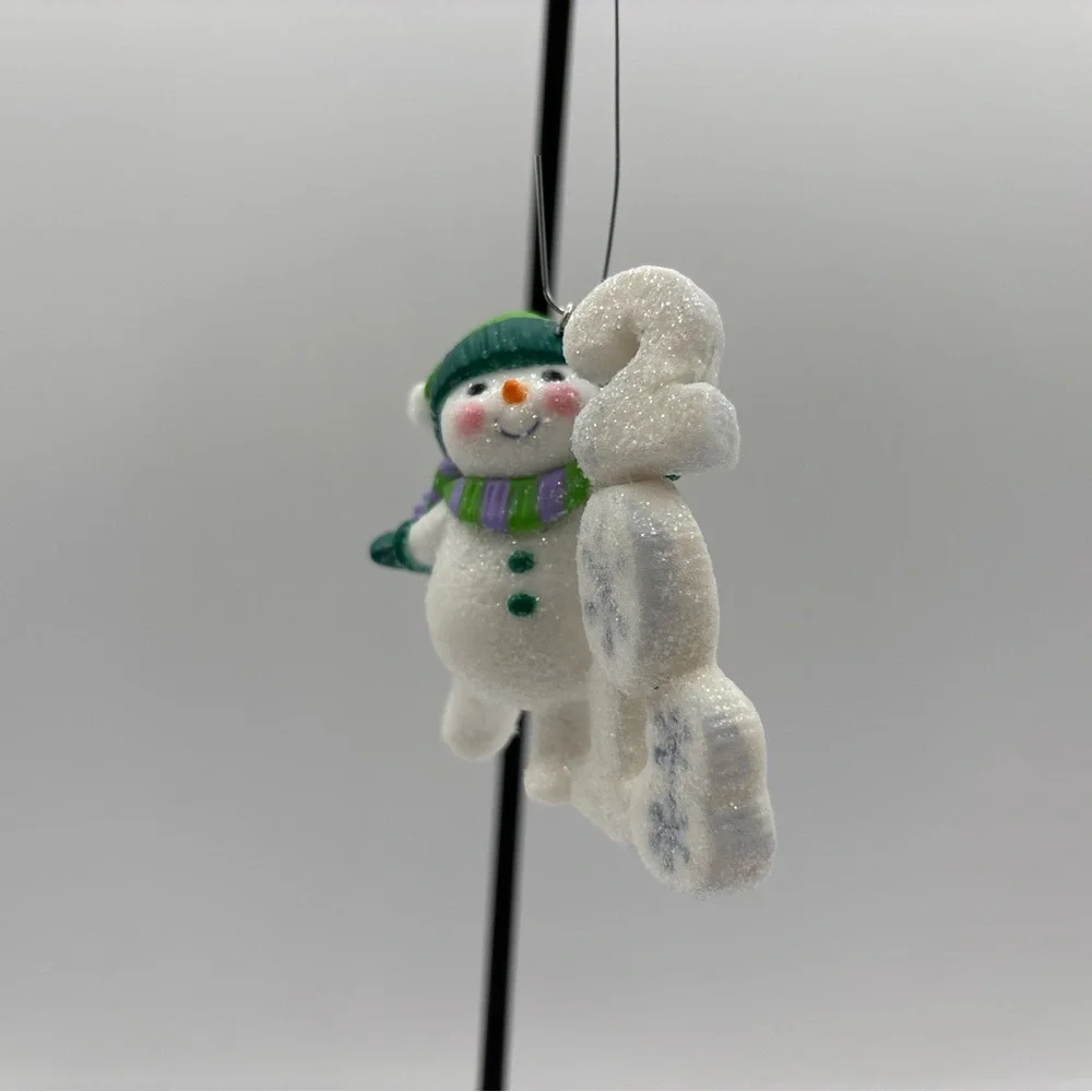 Hallmark Keepsake 2018 Frosty Fun Decade‎ Christmas Tree Ornament 9th In Series
